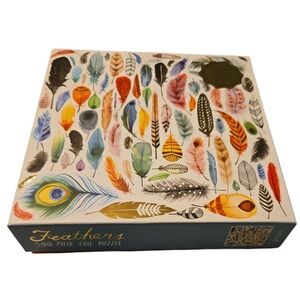 Galison FEATHERS 500 piece puzzle jigsaw COMPLETE